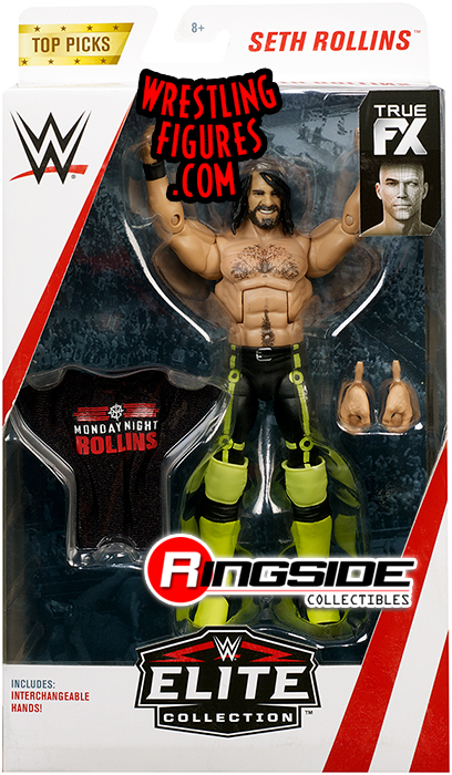 seth rollins elite action figure