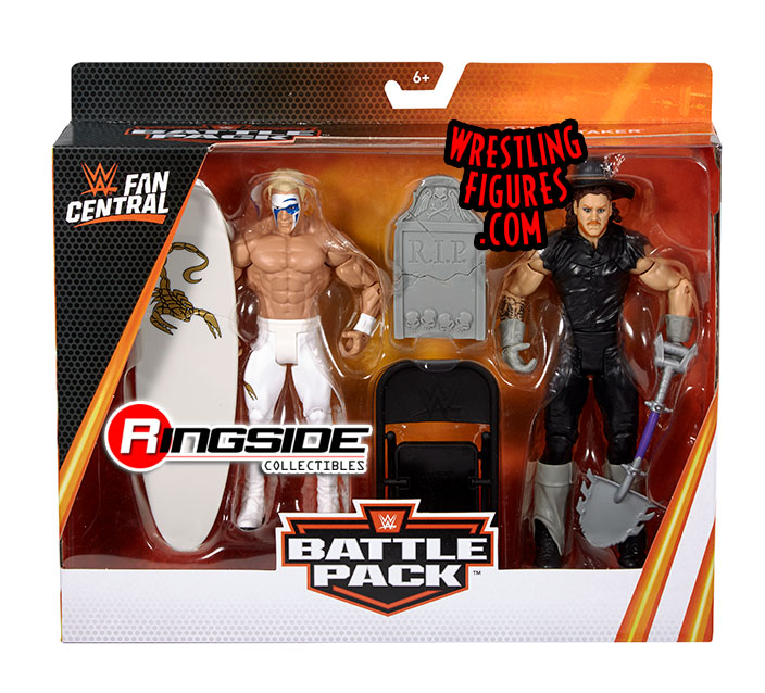 WWE Battle Pack Sting VS Undertaker Fan Central 2017 Mattel Action Figures for sale online 