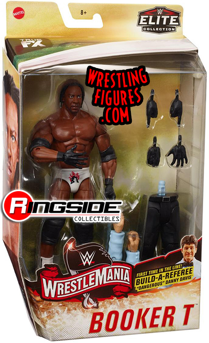 WWE Booker T Wrestlemania Elite Collection Action Figure