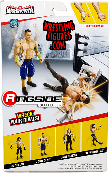 John Cena - WWE Wrekkin' Series 1 WWE Toy Wrestling Action Figure by Mattel!