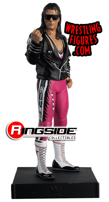 WWE Bret Hart Hero Collector Figure with Magazine