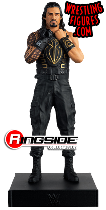 WWE Championship Collection Roman Reigns Figure With Collector Magazine for sale online 