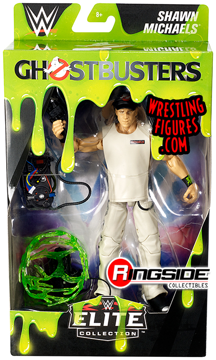 WWE Mattel Shawn Michaels Elite Series Ghostbuster Figure 