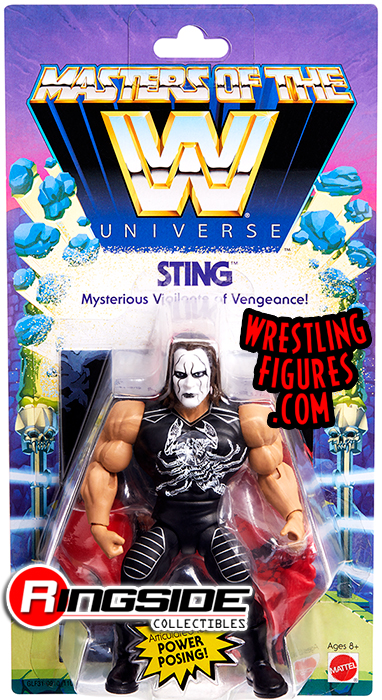 2019 MATTEL ~ WWE ~ Masters of the Universe ~ Sting ~ Figurine ~ nouveau paquet 