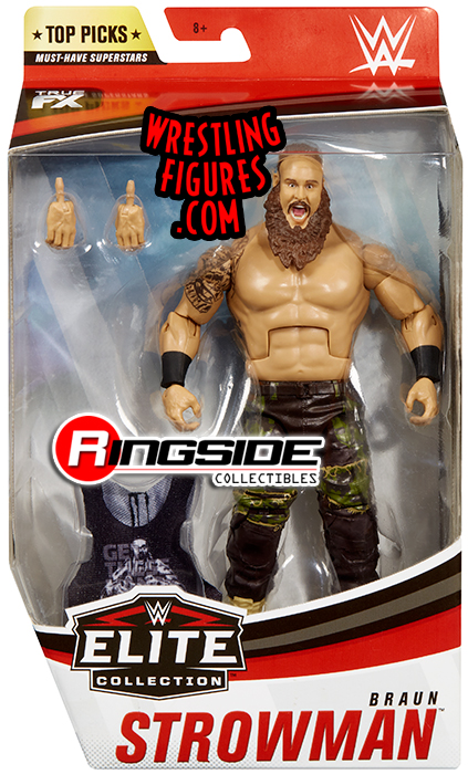 2011 Mattel WWE Braun Strowman Wrestling Action Figure C5 for sale online 
