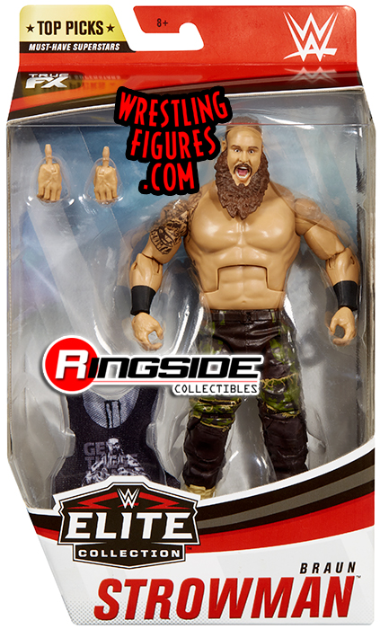 Braun Strowman Wwe Elite Top Picks 2020 Wwe Toy Wrestling Action Figure By Mattel