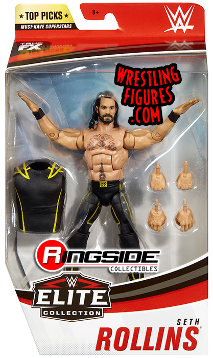 seth rollins elite action figure