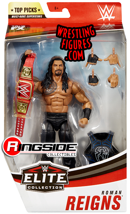 roman reigns elite action figure