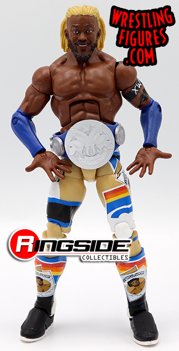 Picks Kofi Kingston Mattel WWE Top lucha libre figura accion GLC45-totalmente Nuevo 