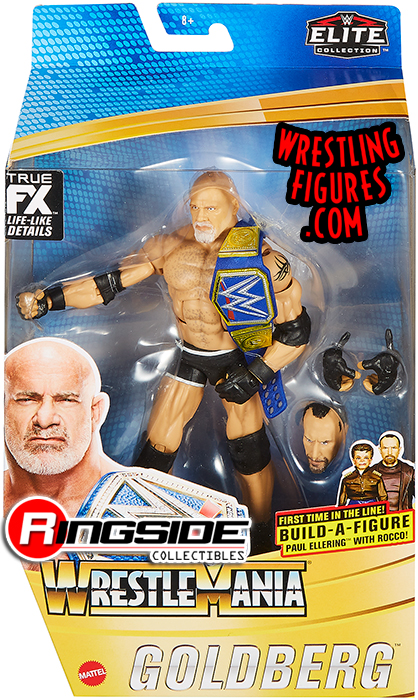 Details about   GOLDBERG WWE Elite Collection Wrestlemania 37 Action Figure 