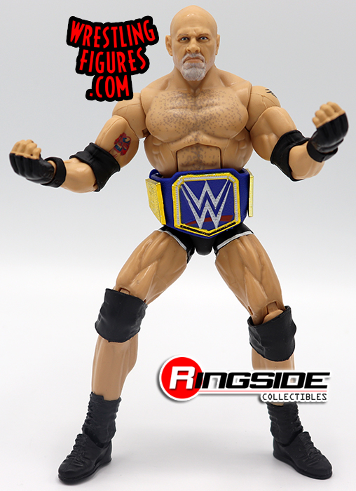 Mattel Action Figure WWE Goldberg 15 Cm 10 Articolazioni Dettaglio Realistico