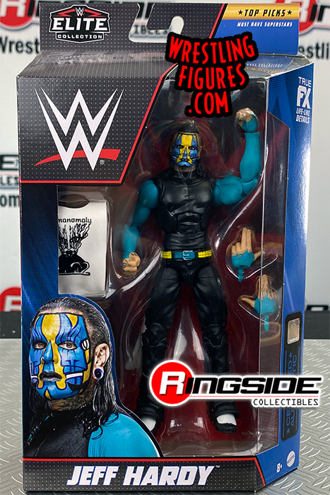 Damaged Packaging Jeff Hardy Wwe Elite 22 Top Talent Ringside Collectibles