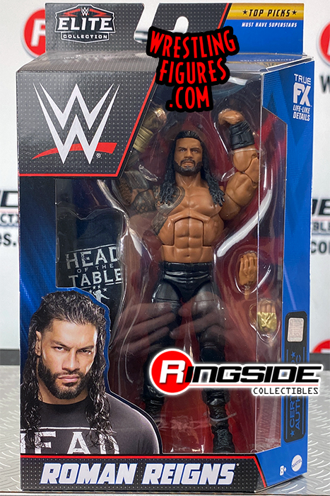 Damaged Packaging Roman Reigns Wwe Elite 22 Top Talent Ringside Collectibles