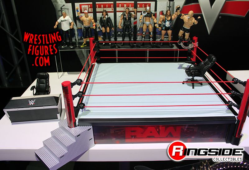 wwe elite collection raw main event ring playset