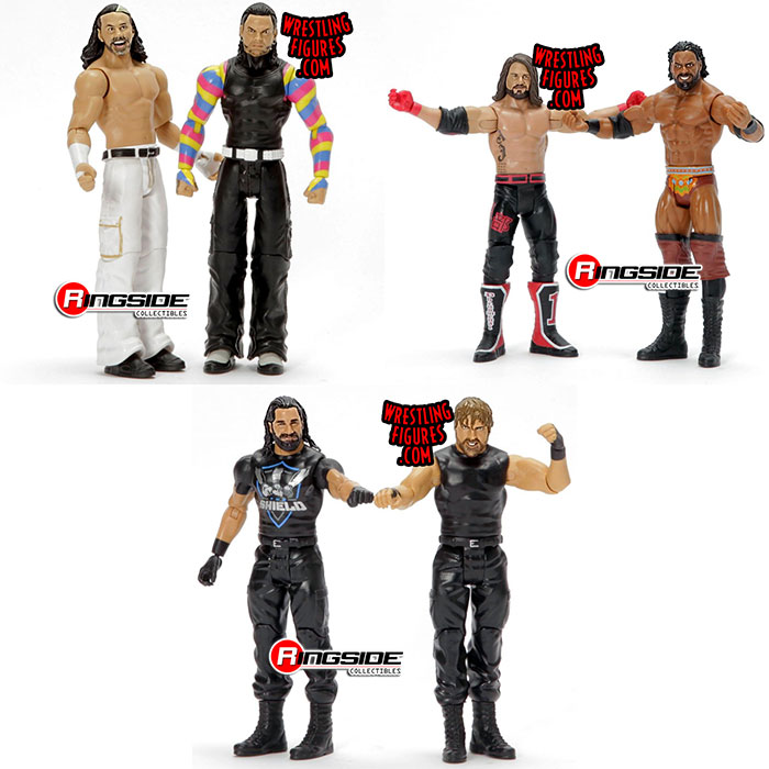 list of wwe mattel figures