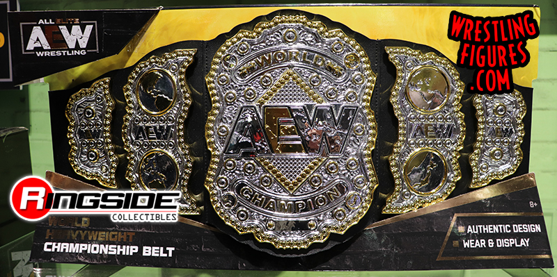AEW World Championship - Kid Size Toy Wrestling Belt by Wicked Cool Toys!