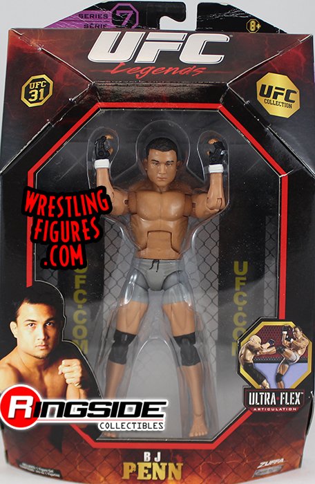 RARE UFC 31 Series 7 Bj Penn Collection Fighter Figure Jakks Pacific for sale online 
