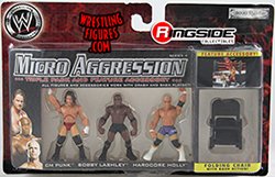 WWE Jakks Pacific Wrestling Figure CM PUNK Ruthless Aggression & Bonus Micro