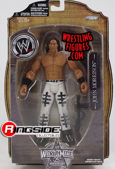 John Morrison - WWE Wrestling Wrestlemania 25th Anniversary John Morrison - WWE Wrestling Wrestlemania 25th Anniversary