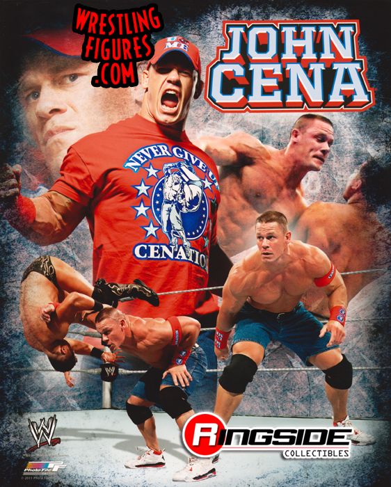 John Cena Wrestling Star Title 10x8 Photo 