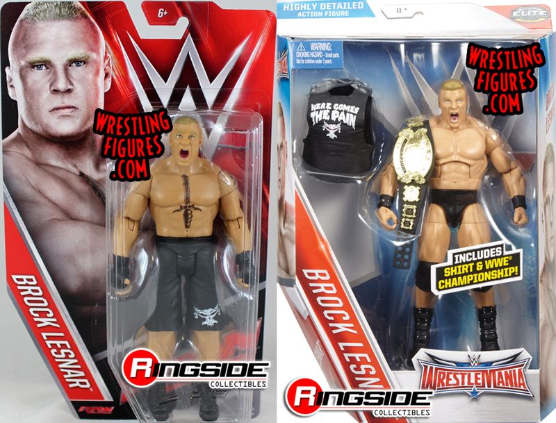 WWE Brock Lesnar Mattel Wrestling Action Figure Series 1 2016 