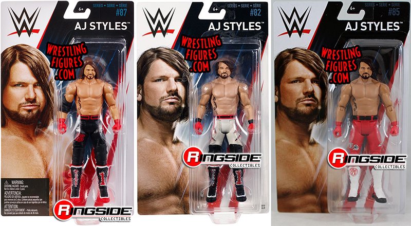 2018 Mattel WWE Elite Collection Series 61 AJ Styles Wrestling Action Figure for sale online
