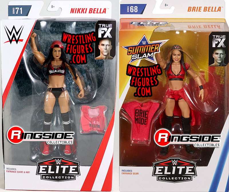 WWE Brie Bella Elite Collection Deluxe Action Figure with Realistic Facial  Detailing, Iconic Ring Gear & Accessories