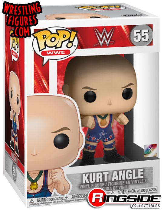 Funko Pop WWE Series 8 Kurt Angle Vinyl Figure Item #30985 