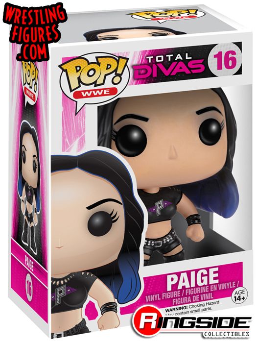 Mursten Blive opmærksom Eller enten Paige - WWE Pop Vinyl WWE Toy Wrestling Action Figure by Funko!