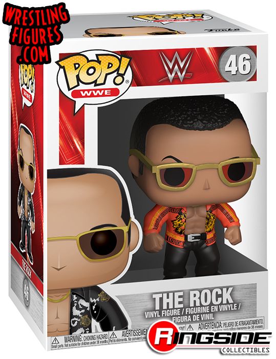 Funko POP! WWE THE ROCK BRING IT Vinyl Figure Entertainment Earth ex —  Beyond Collectibles