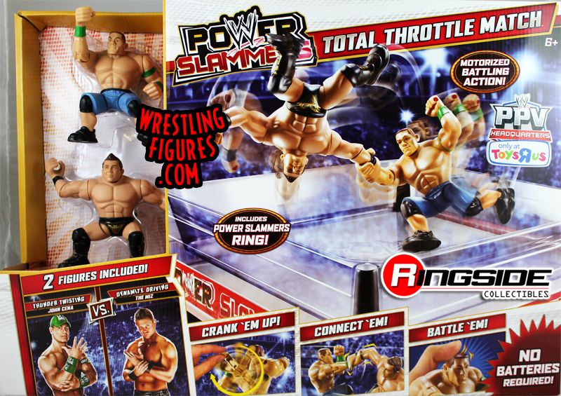 Mattel New Toy Boys Girls Fight Gift WWE Power Slammers Kane Wrestling Ages 6 