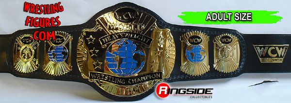 WCW World Heavyweight Wrestling Championship Belt Replica Adult Size 