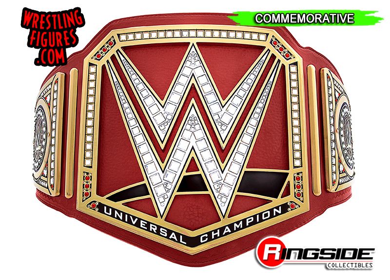 WWE Universal Championship Wrestling Replica Leather Title Belt Adult Size 2mm 