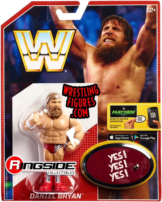WWE RETRO HASBRO Loose BRYAN DANIELS nxt Njpw wrestling Mattel wwf figure Toy 