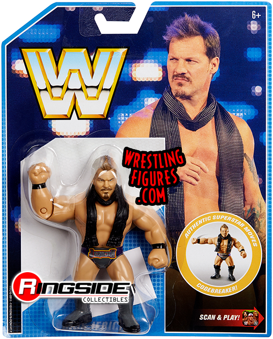 Chris Jericho WWE Retro Figura Serie 7-Nuevo 