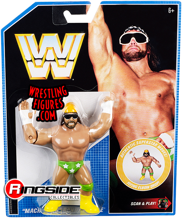 Macho Man Shirt-Mattel-Accessoires de Fourrage pour WWE Wrestling figures 