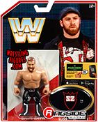 WWE Mattel Retro Series 4 Sami Zayn Wrestling Action Figure NXT With Stand 