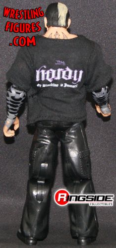 WWE Jeff Hardy 'Twist Of Fate' Custom Shirt For Mattel Figures. 