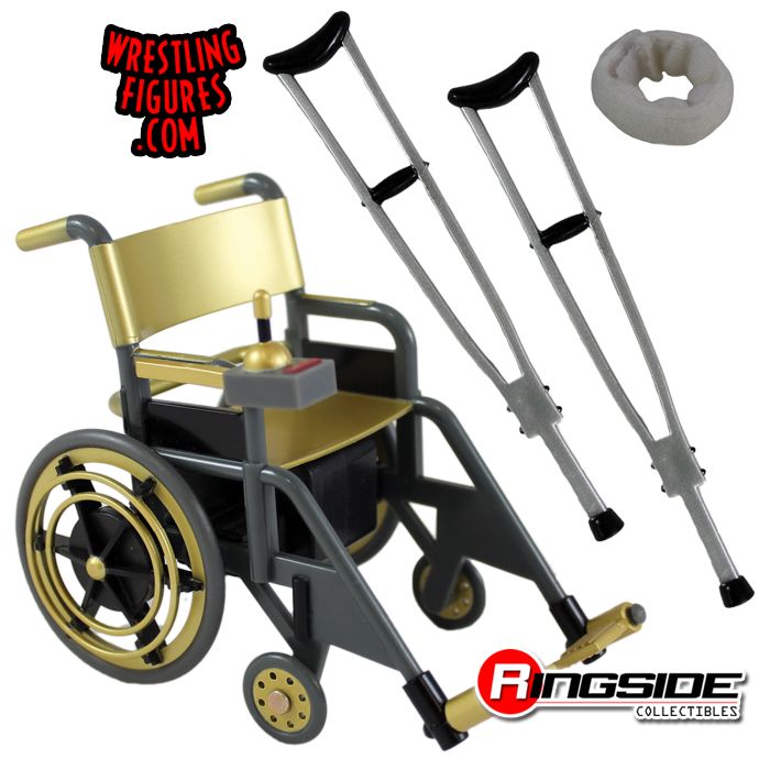 New Boxed WWE Jakks Wrestling Figure Accessories Wheelchair Playset RSC 