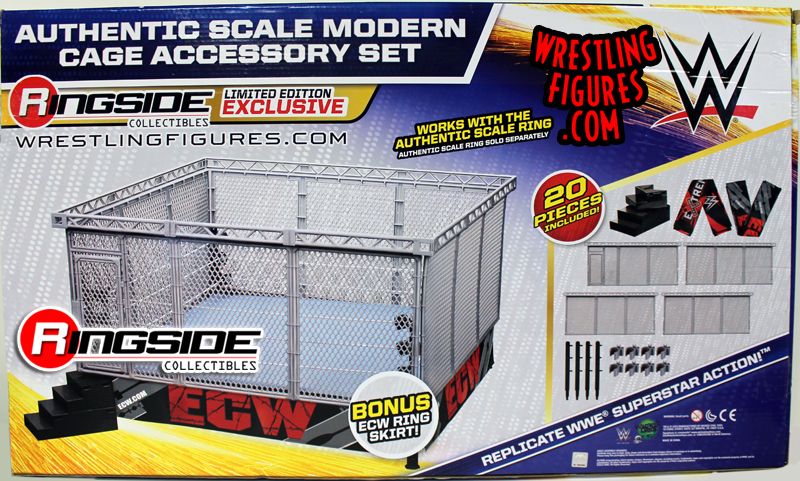 wwe toys steel cage