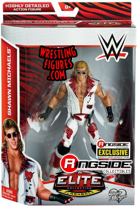 WWF WWE Legends Rockers Shawn Michaels Elite Wrestling Action Figure Loose Toy 