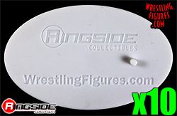 Image 10-Pack of Display Stands for Mattel Figures (White) - Ringside Exclusive