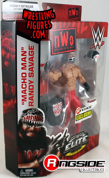 Details about   WCW Macho Man Randy Savage Marvel Toybiz 1999 Rare WWE WWF NWO Wolfpack Red Blk 
