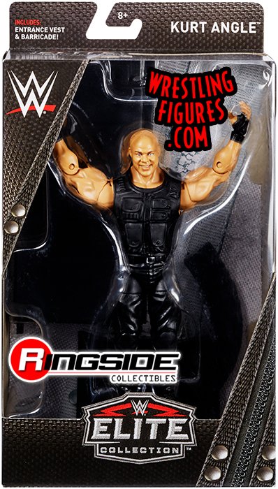 WWE Ringside Exclusive Mattel Toy Wrestling Action Figure Shield Kurt Angle