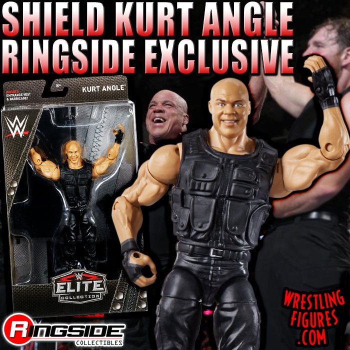 Shield Kurt Angle - WWE Elite Ringside Exclusive image 