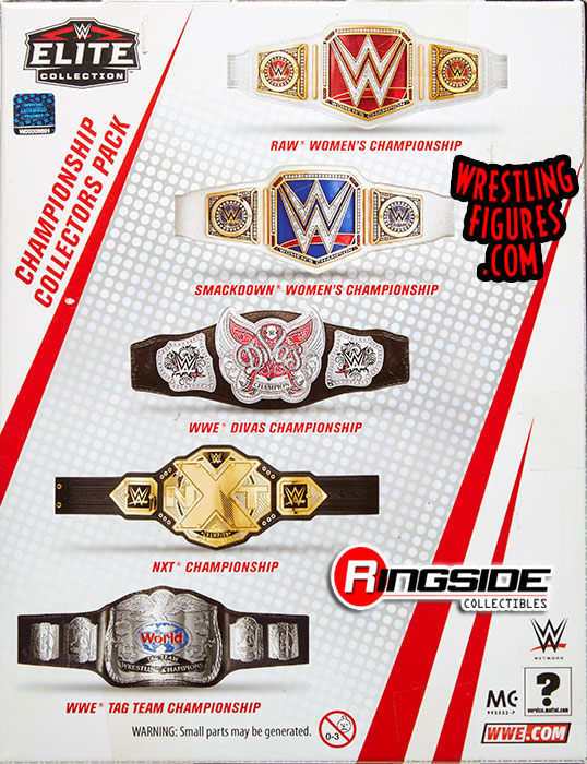 WWE Mattel Elite European Championship Title Belt Wrestling Figure Accessory DX 