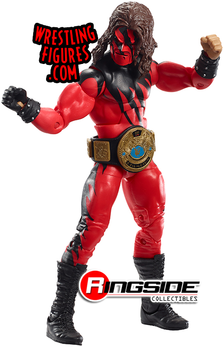 WWE WWF Kane Autographed Issac Yankem Elite Collection Flashback Action Figure 