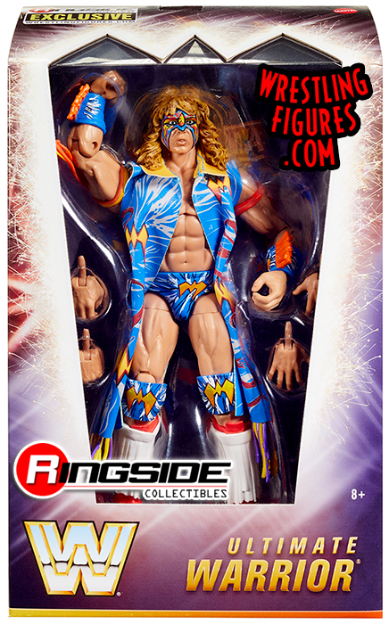 Mattel WWE Legends Elite Collection Ultimate Warrior Action Figure for sale online