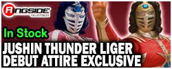 Debut Attire Jushin Thunder Liger Exclusive Toy Wrestling Action Figures by Storm Collectibles