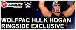 Mattel WWE Wolfpac Hollywood Hulk Hogan Elite Ringside Exclusive!